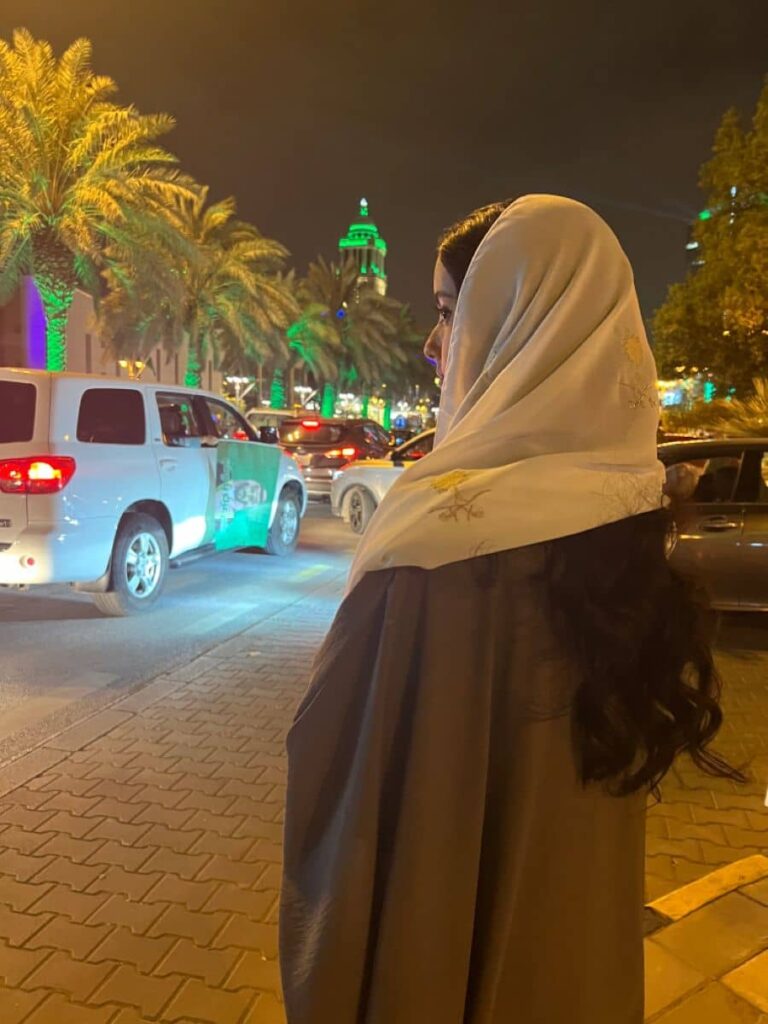 Luxury lifestyle in Riyadh at night